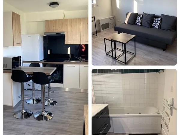 Appt T2 31m² 745 CC au pied du CHU