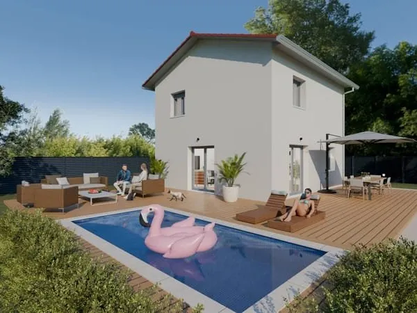 Maison neuve + terrain à SAINT-SAUVEUR, à ne pas manquer !