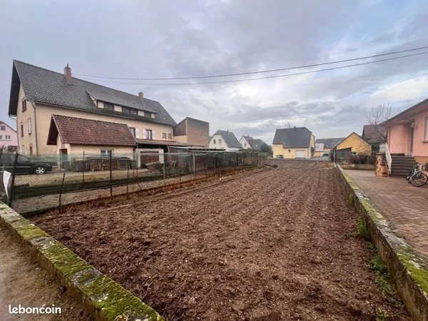 Terrain 627 m² SELESTAT