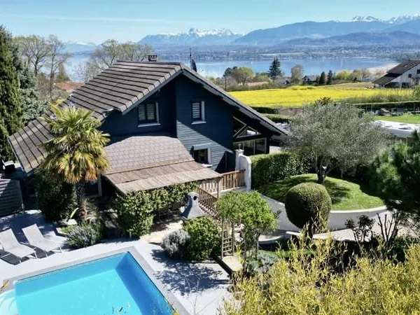 Maison d'exception avec piscine à Excenevex