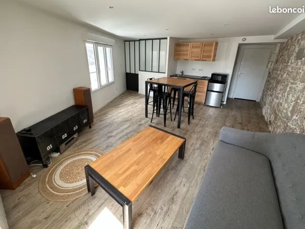 T2 meublé charmant et ensoleillé quartier zola