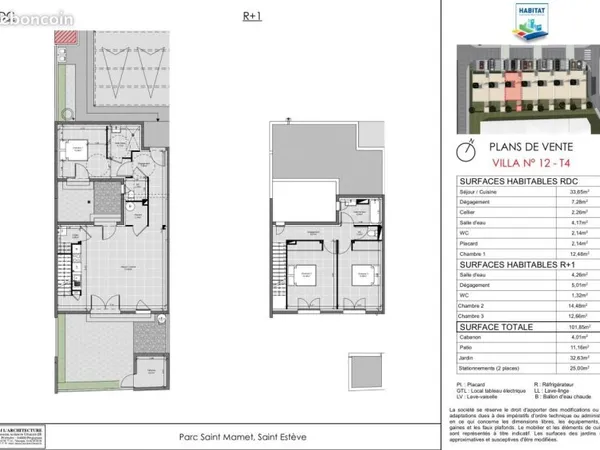 Maison 4 pièces 101 m²