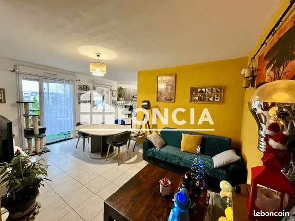 T3 vendu loué pour investissement locatif, avec balcon parking