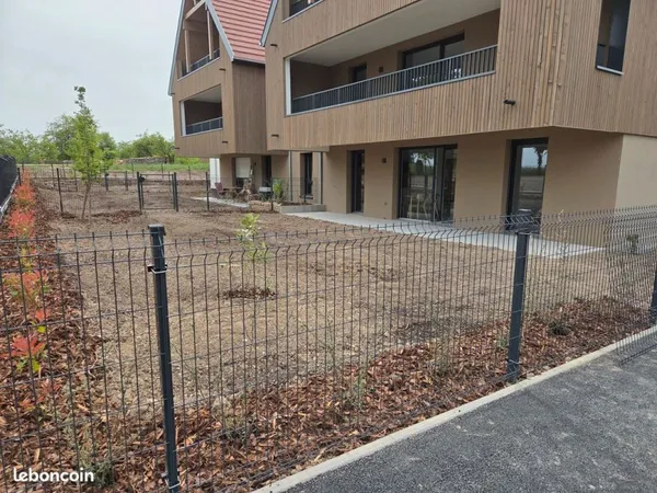 Appartement 2P 46m² avec Terrasse (20m²) + Jardin (110 m²)