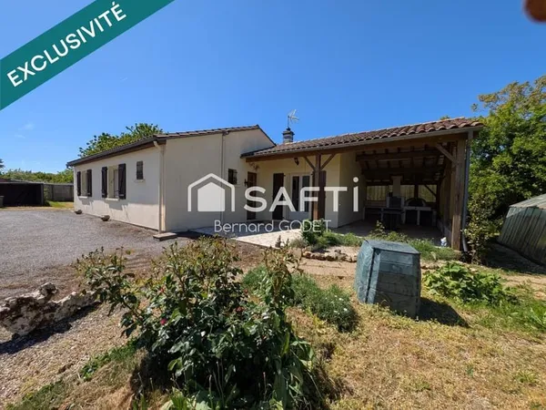 Pavillon de plain pied proche Ruffec