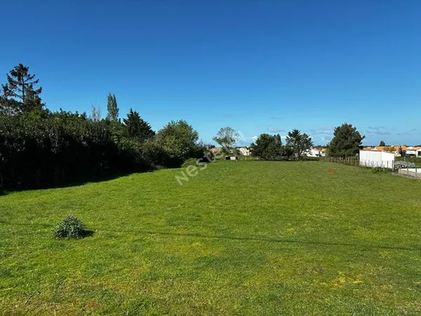 Terrain Beauvoir Sur Mer 1145 m2 Vue sur Noirmoutier en l'ile