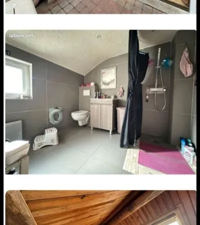 Maison 62 m2+6m cour, 2 chambres, 2 niveaux, Maisse(91), proche RER D, Centre, 3 niveaux; vendu pas 