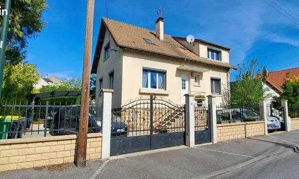 Maison 4/5p non mitoyenne 110 m² - Jardin - Sous-sol total