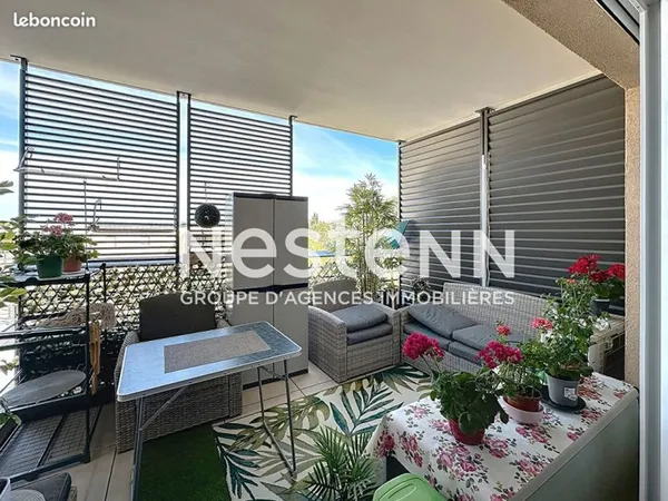 Appartement 3 pièces 59 m²
