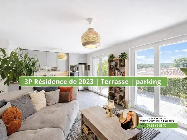 Appartement 3 pièces 64 m²