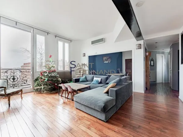 Vends duplex/triplex - 123.12m² - 5 pièces, 3 chambres - Paris 17ème
