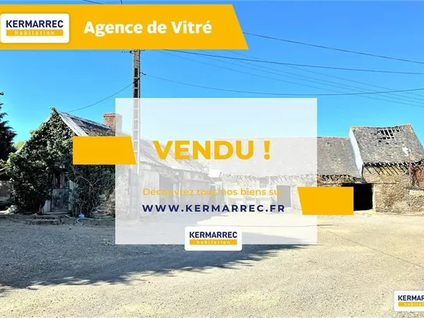 A VENDRE Bâtisse en pierres 140 m² - 76 300 € HAI