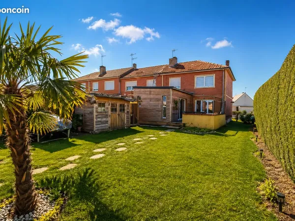 Maison 3 ch jardin terrasse + studio 50m2