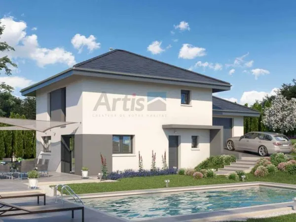 Votre maison Artis avec une vue panoramique sur les hauteurs de Frangy