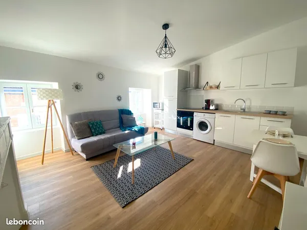 T1 meublé lumineux 20 m2 - Proche fac / centre - refait à neuf