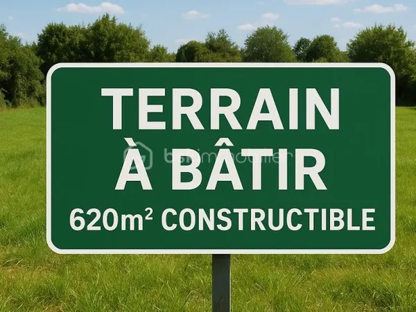 Terrain 620 m²