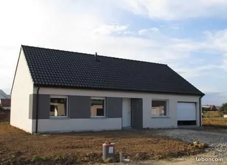 BEAU PLAIN PIED INDIVIDUEL DE 109 M² 3 CHS SUR NOEUX LES MINES