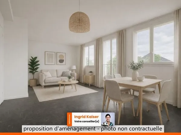 Appartement à vendre - 2 CHAMBRES (POSSIBLE 3) - PLEIN CENTRE SAINT CYR SUR LOIRE