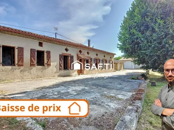 Maison de campagne - 9 pièces - 110 m²