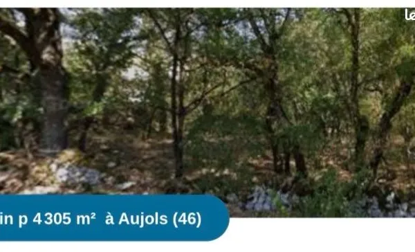 Terrain constructible à vendre
