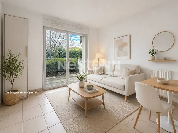 Appartement T2 avec Terrasse au Fort de Bron dans un immeuble récent et Garage - 69500 BRON