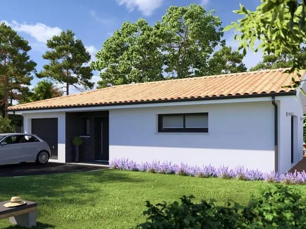 Terrain + maison neuve à construire