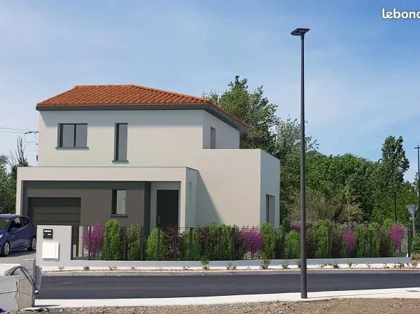 Terrain à bâtir + permis de construire