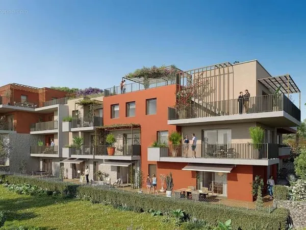Antibes - 2P appartement - Nouvelle résidence dans un quartier résidentiel Combes