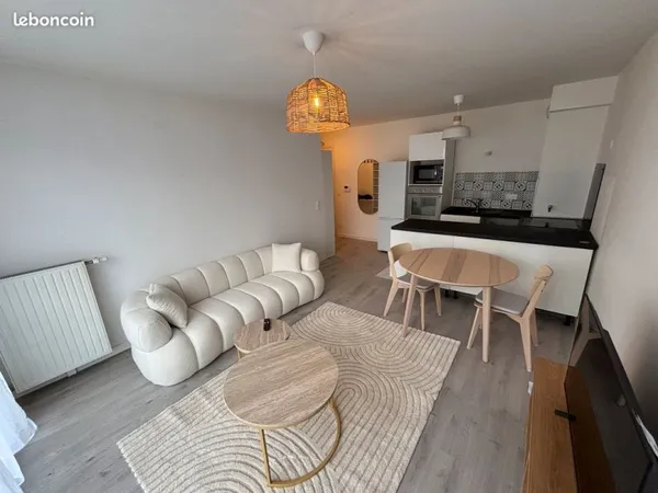 T3 meublé 2 chambres avec balcon - Bondy