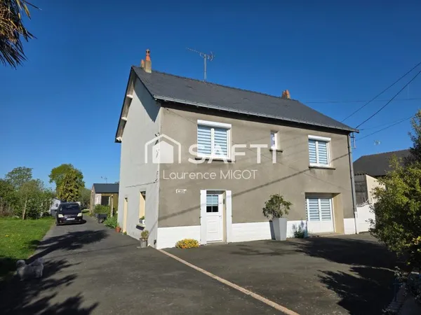 Maison familiale rénovée avec charme et jardin