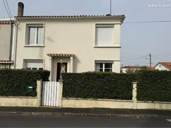 Niort prox quai métayer maison garage/jardin