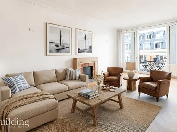 Paris 17e Terne/Porte Maillot - Appartement 5 pièces avec balcon de 110.19m²