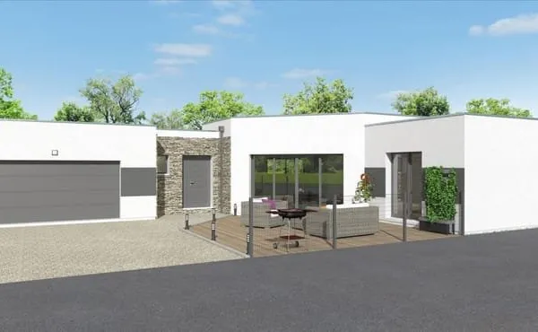 Projet de construction d'une maison 138.68 m² avec terrain à DINAN (22)