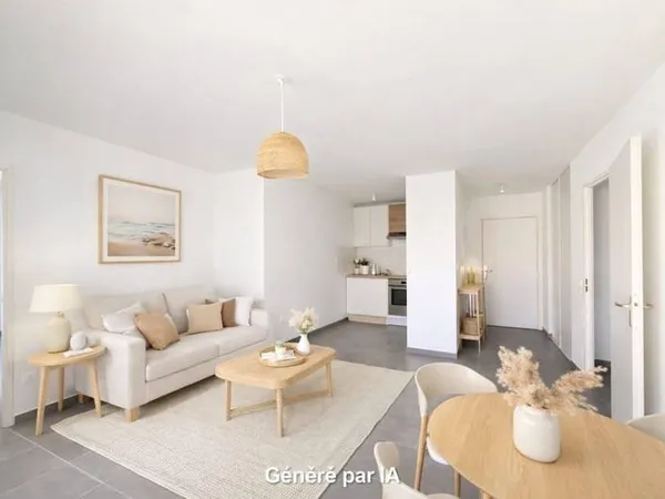 Appartement 3 pièces 57 m²