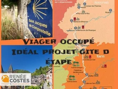 Viager occupé - F70 ans - ESPEYRAC (12140)