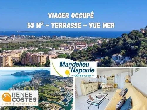 Viager occupé - H77 ans - MANDELIEU LA NAPOULE (06210)