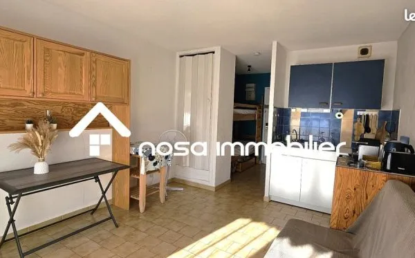 Studio 1 pièce 19 m²