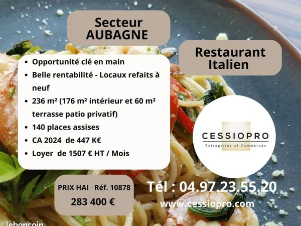 Restaurant 236 m² Aubagne