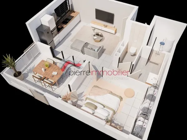 APPARTEMENT T2 DANS RESIDENCE STANDING - CENTRE-VILLE ST PIE