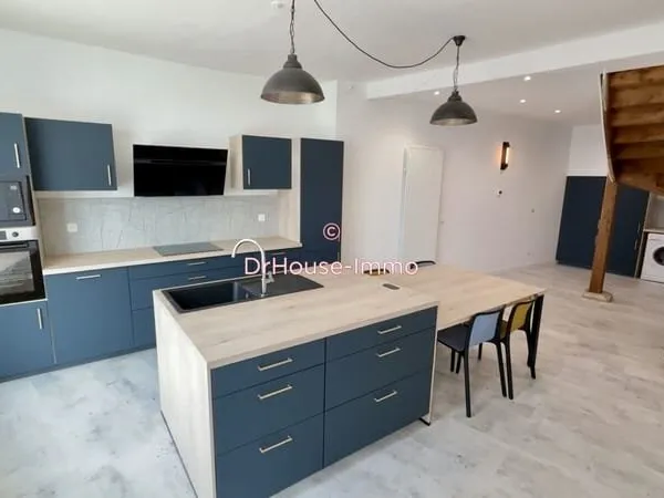 Maison entièrement rénovée 135 m² + grange en pierre aménageable + grenier