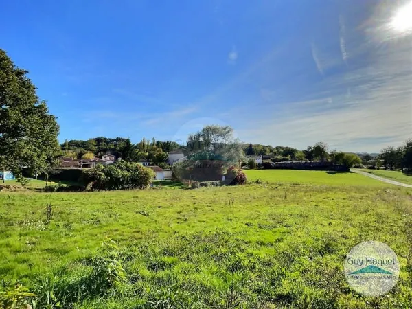Terrain 2508 m² avec vue dégagée à 5 min d'Hagetmau
