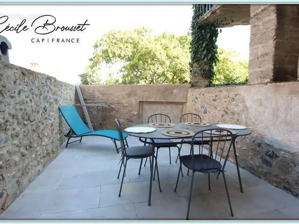 Charmante maison de village rénovée avec terrasse - coeur de Maureillas-las-illas (66)