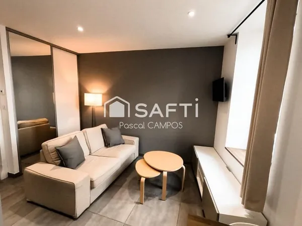 Appartement t2 de 29m² en partie équipé