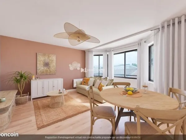 Appartement 2 pièces 51 m²