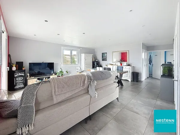 Maison Feurs 90 m2 habitables, 4 pièces dont 3 chambres dans quartier résidentiel avec garage