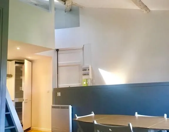 Grand studio en duplex meublé