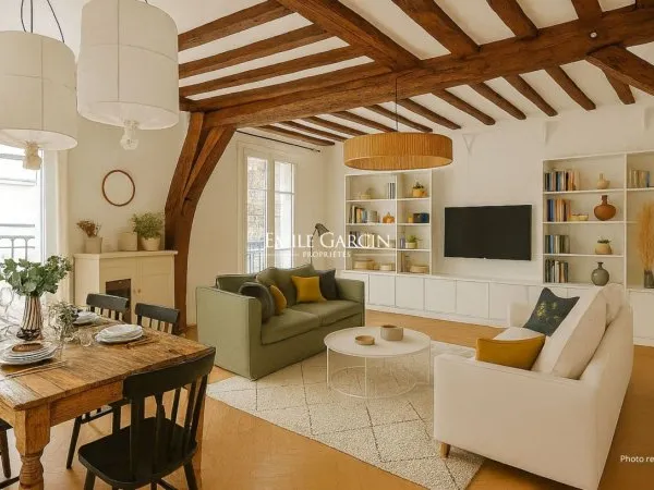 À VENDRE - Appartement - Paris - 75002 - Montorgueil - 4 pièces - 2 chambres - 89 m²