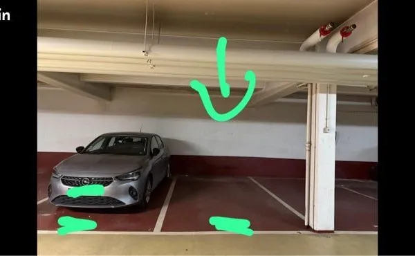 Parking,1er sous-sol, surveillé