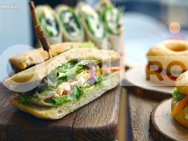 Fonds de commerce snack, bureaux 60 m²
