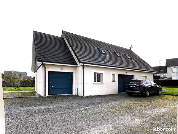 Maison BBC 2012 à Nevers - 3 chambres + bureau/chambre RDC - terrain 1 420 m²